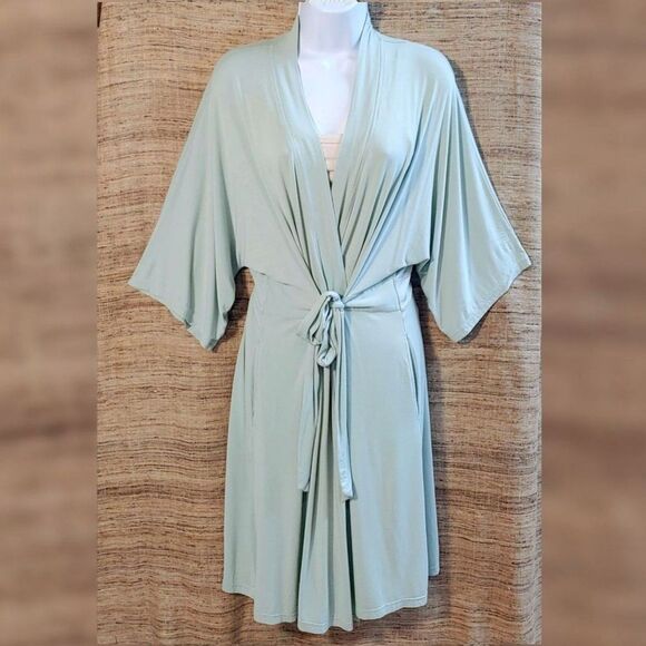 Yala Robe Nina Bamboo Lightweight Below Knee Length Large / XL - Picture 6 of 10